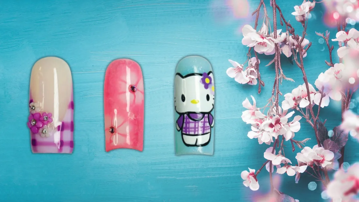 3 Fresh & Fun Spring Nail Tutorials