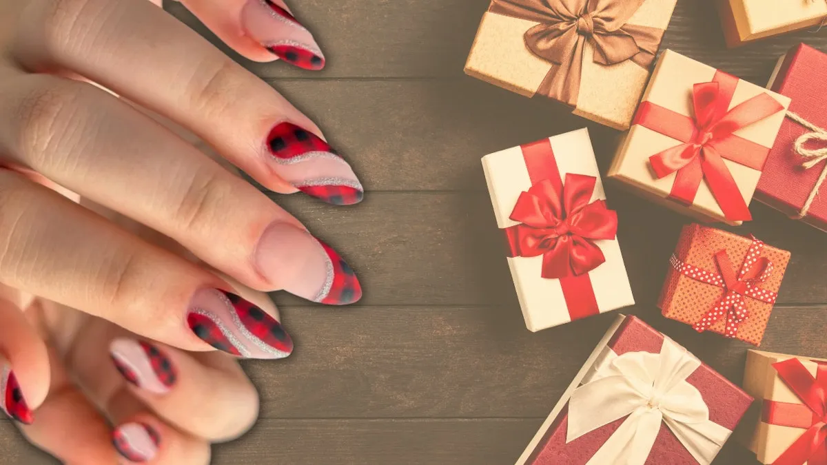 3 Holly Jolly Nail Designs from Cathy Torres