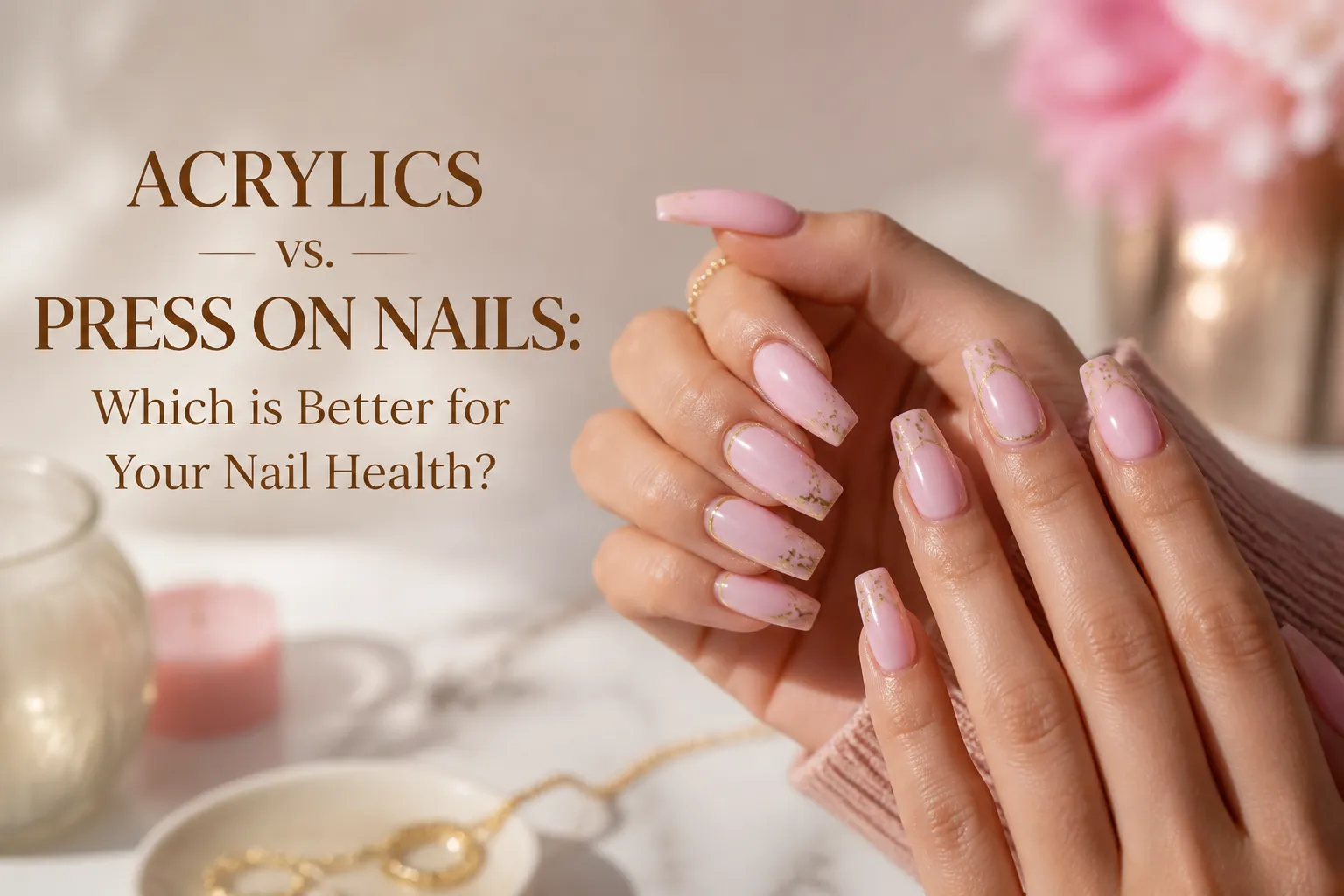 Acrylics vs. Press On Nails: Which is Better for Your Nail Health?