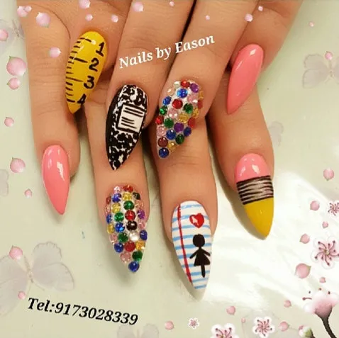 Back to School Nail Art Ideas for Trendy Looks