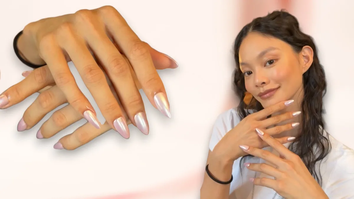 How to Create Balletcore Nails from NYFW