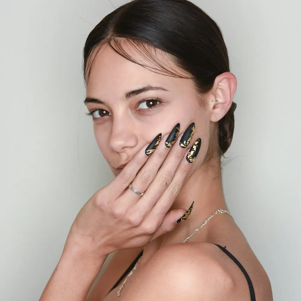 CND's Stunning Nail Art for The Blonds at NYFW 2020