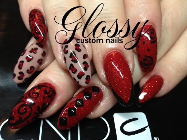 Elegant Red Shellac Manicure Tutorial