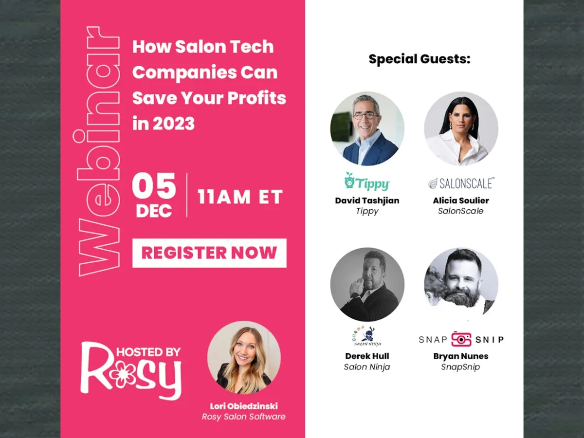 Free Webinar: Boost Salon Profits with Tech in 2023