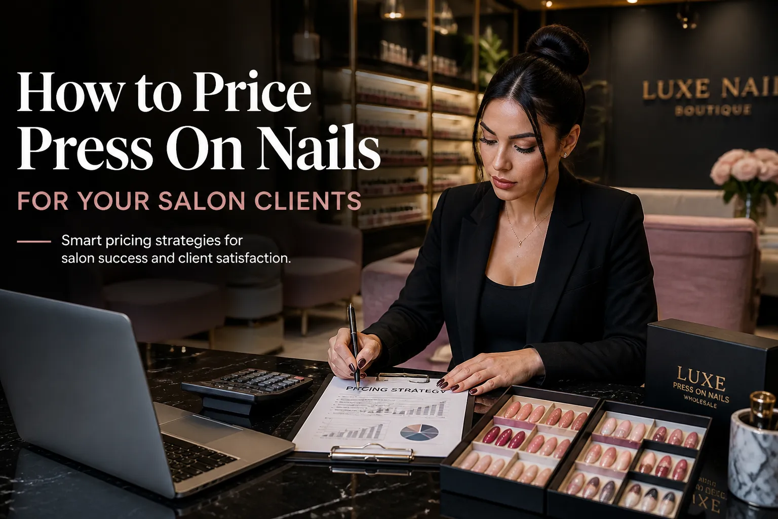 How to Price Press On Nails for Your Salon Clients