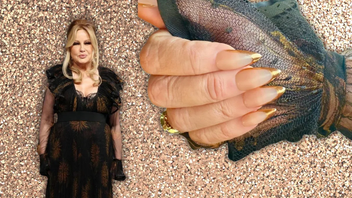 Create Jennifer Coolidge's Bronze French Tips