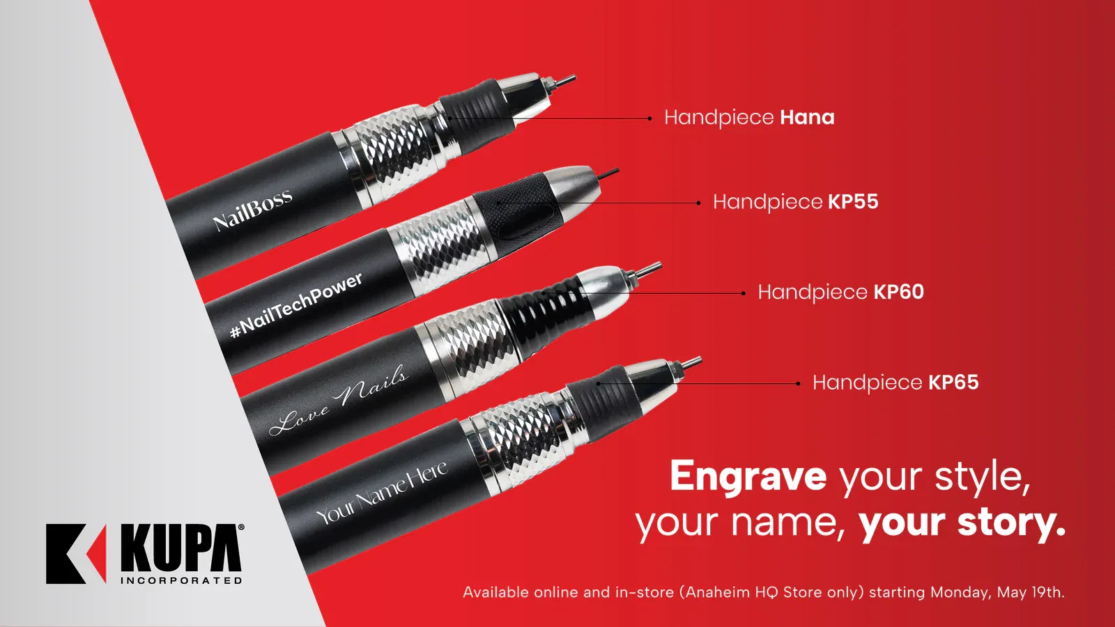 KUPA Nail Files USA: Leading Electric Drill Tools for Pros