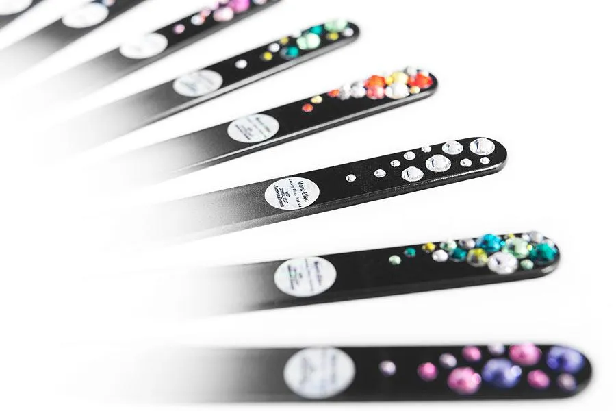 Mont Bleu Nail Files: Czech-Made Luxury Glass Tools for Pros