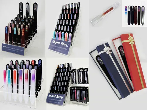 Mont Bleu Nail Files: Czech-Made Luxury Glass Tools for Pros