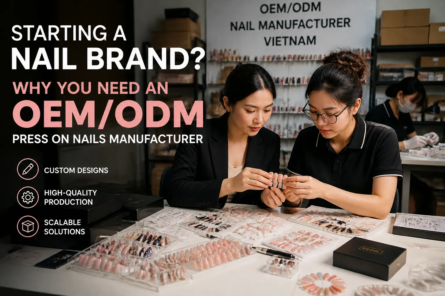 Starting a Nail Brand? Why You Need an OEM/ODM Press On Nails Manufacturer