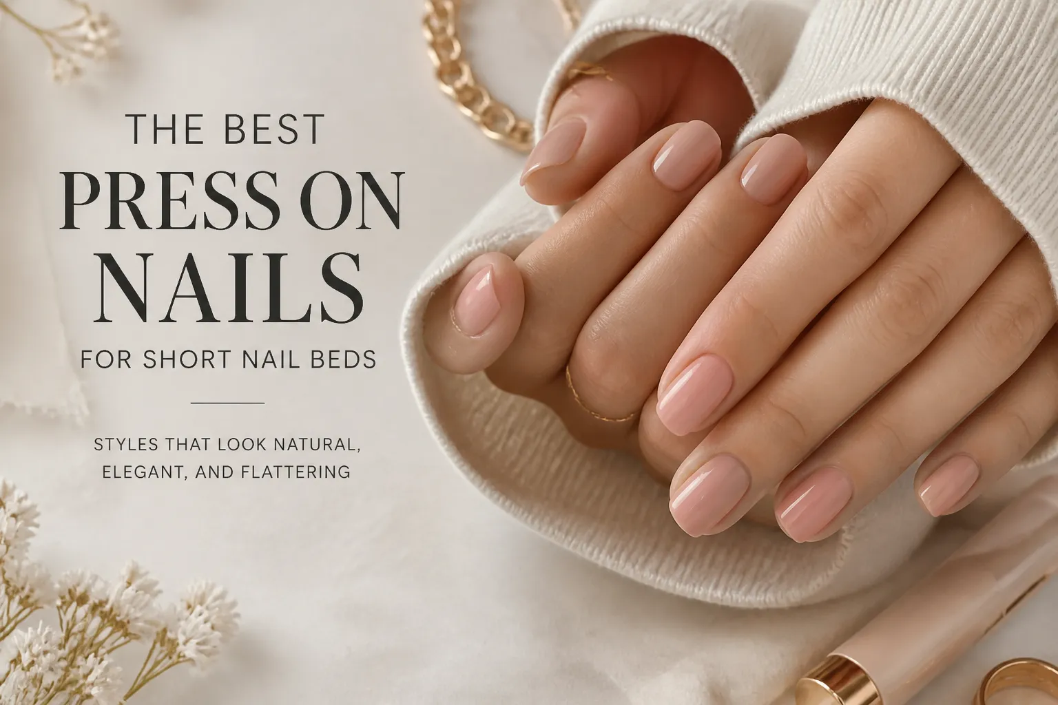 The Best Press On Nails for Short Nail Beds