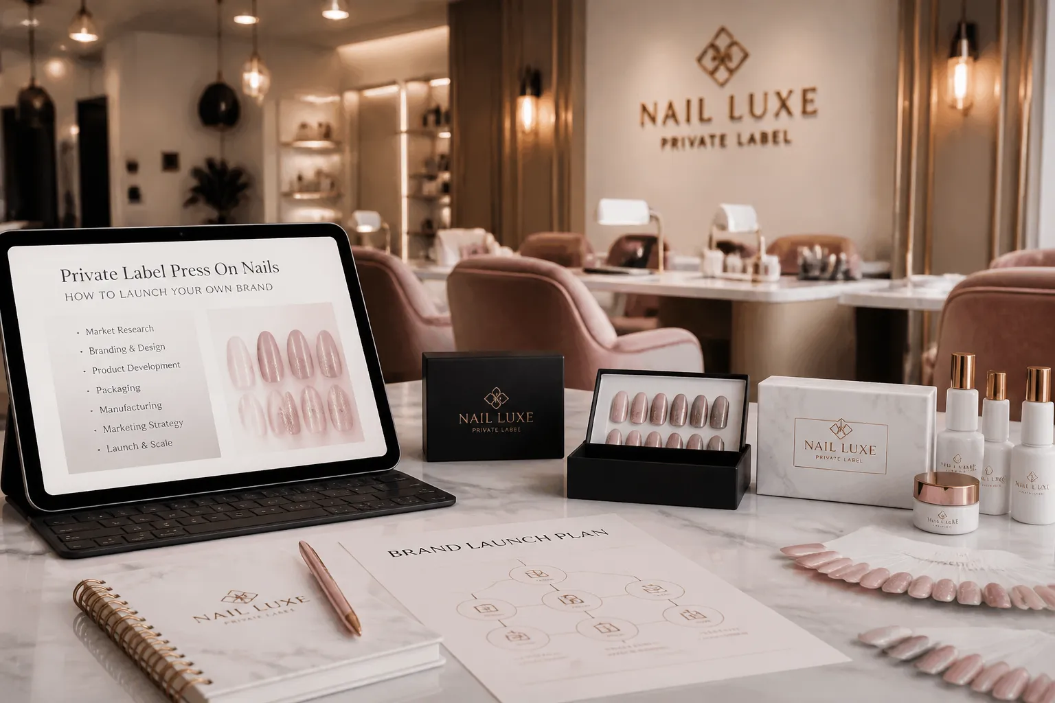 Private Label Press On Nails: How to Launch Your Own Brand