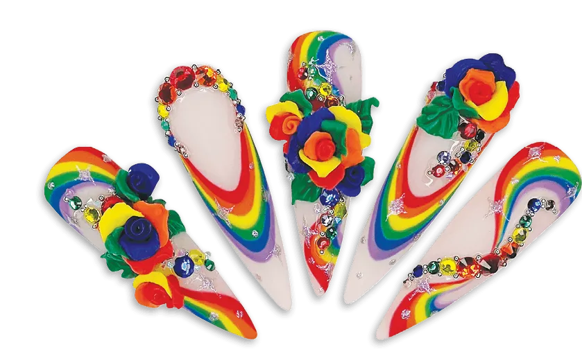3 Rainbow Nail Tutorials for Pride Month