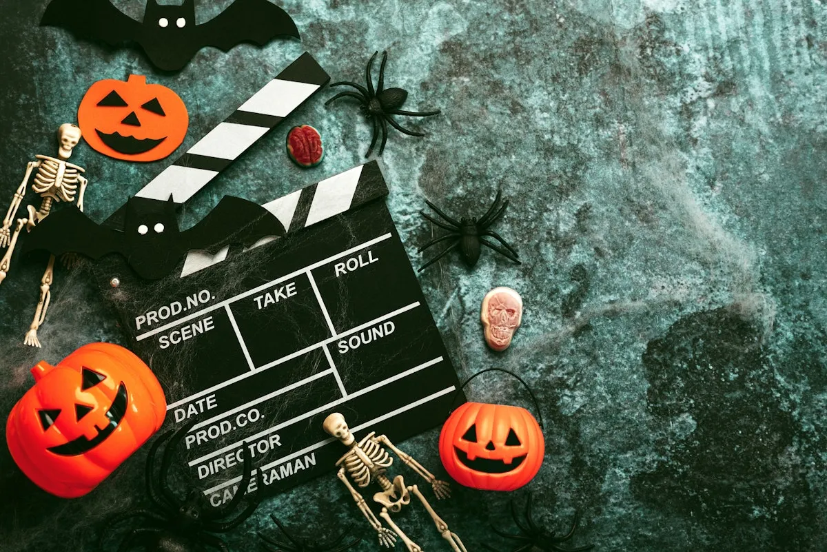 8 Spooky Cinema Nail Art Creations for Halloween