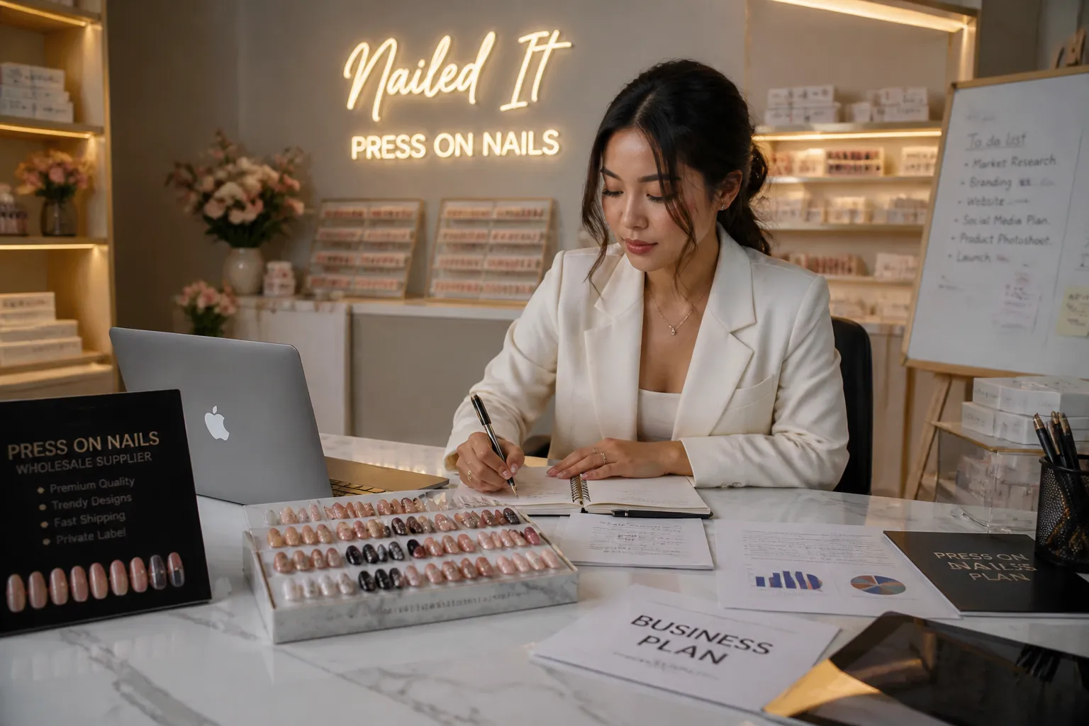 How to Start a Press On Nail Business from Home