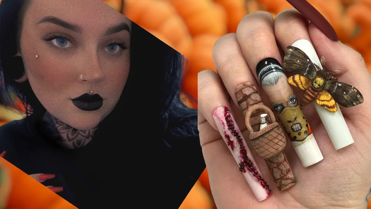 Tyler Coxon's Tips for Halloween Nail Sets
