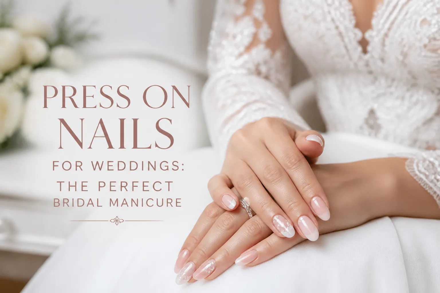 Press On Nails for Weddings: The Perfect Bridal Manicure