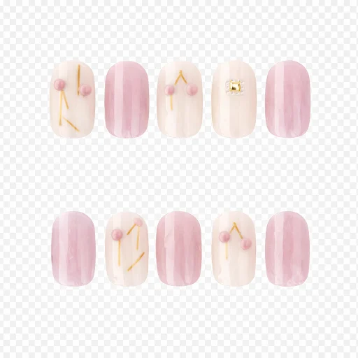 Press-on Nails Wholesale $7.90 Blush Reverie by Yabe Vietnam