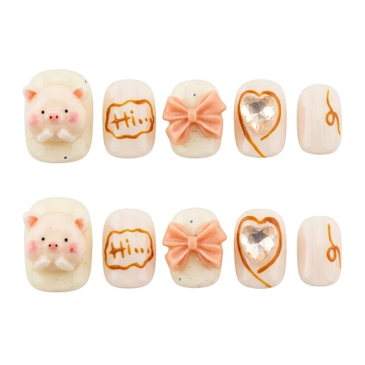 Press-on Nails Wholesale $7.90 Charming Cuties by Yabe Vietnam