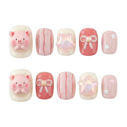 Press-on Nails Wholesale $7.90 Cute Charm by Yabe Vietnam