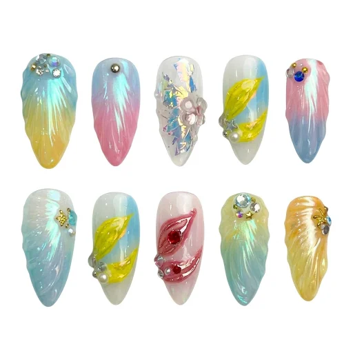 Press-on Nails Wholesale $7.90 Dreamy Hues by Yabe Vietnam
