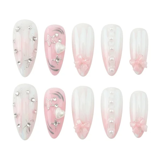 Press-on Nails Wholesale $7.90 Glamour Whisper by Yabe Vietnam