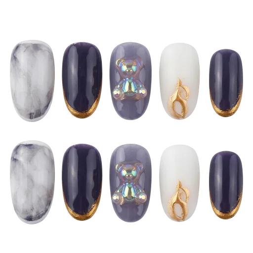 Press-on Nails Wholesale $7.90 Mystic Elegance by Yabe Vietnam