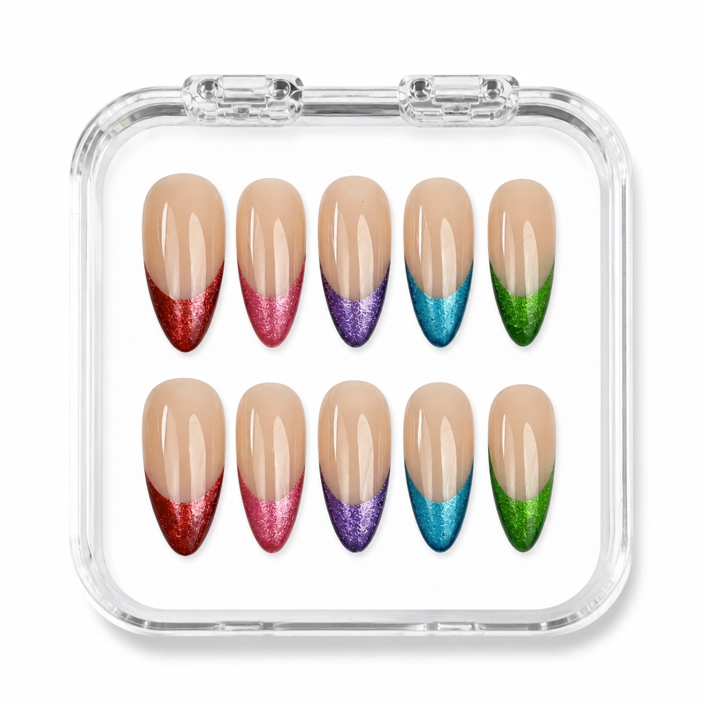 Press-on Nails Wholesale $6.90 Gradient Glamour by Yabe Vietnam