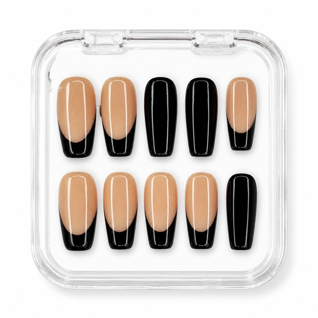 Press-on Nails Wholesale $6.90 Ebony Luxe by Yabe Vietnam