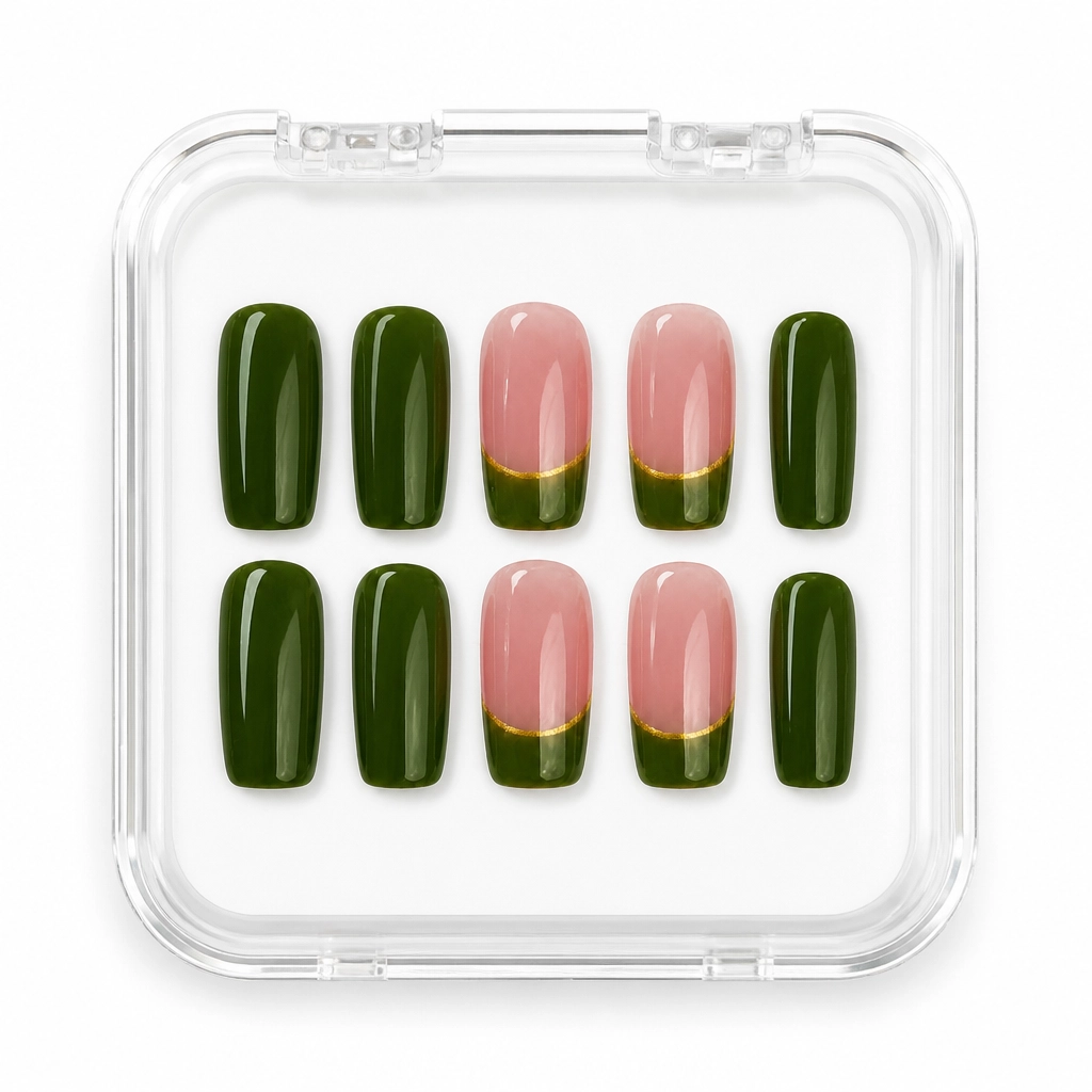 Press-on Nails Wholesale $6.90 Botanical Blush by Yabe Vietnam