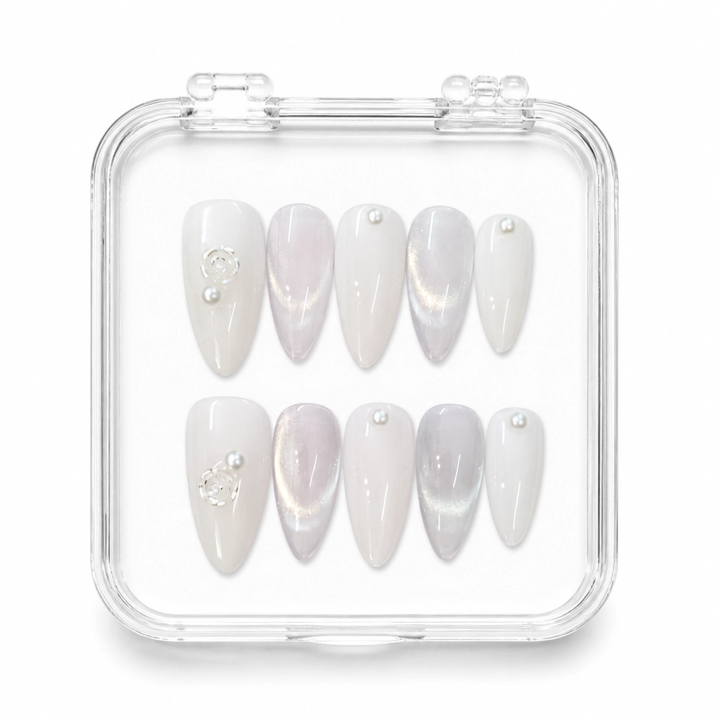Press-on Nails Wholesale $6.90 Ethereal Sparkle by Yabe Vietnam