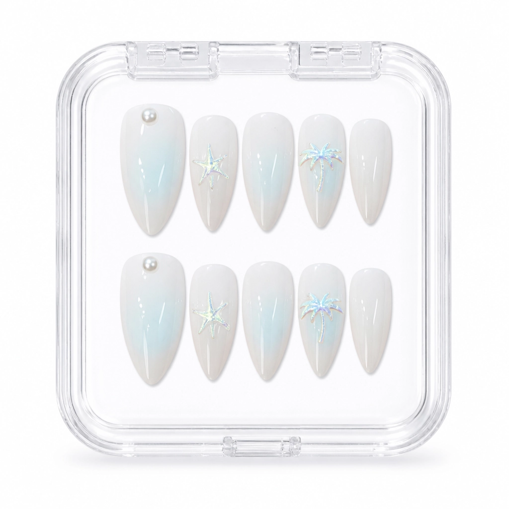 Press-on Nails Wholesale $6.90 Ethereal Sparkle by Yabe Vietnam