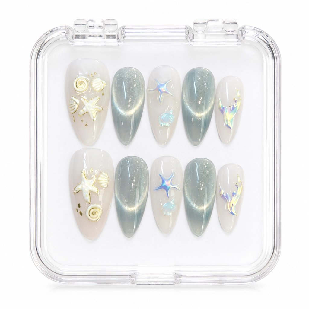 Press-on Nails Wholesale $6.90 Celestial Velvet Dreams by Yabe Vietnam
