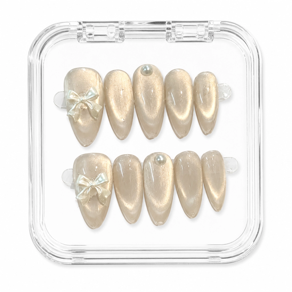 Press-on Nails Wholesale $6.90 Ethereal Sparkle by Yabe Vietnam