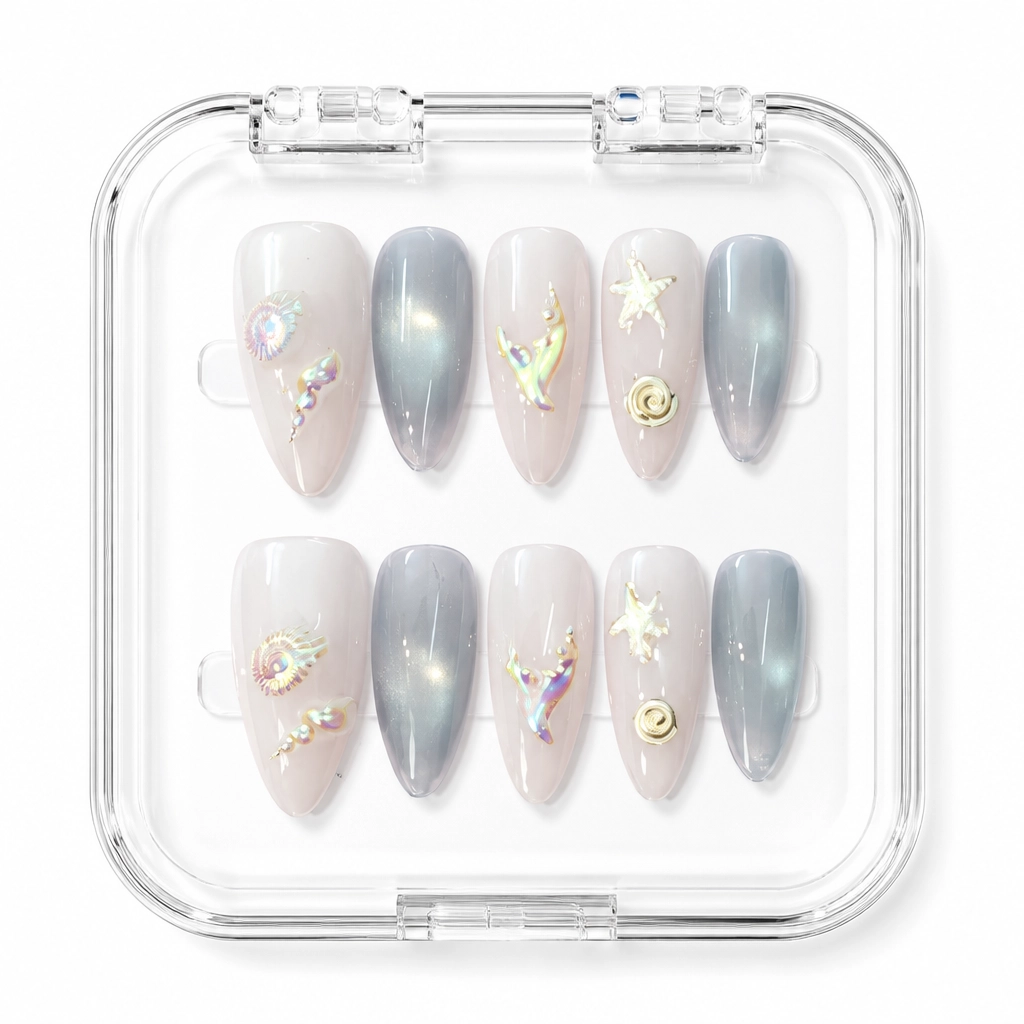 Press-on Nails Wholesale $6.90 Celestial Bloom by Yabe Vietnam