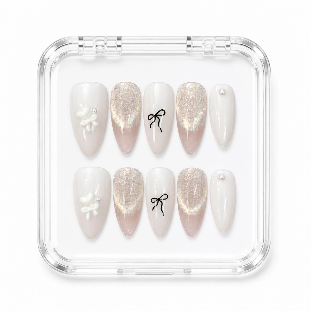 Press-on Nails Wholesale $6.90 Chic Minimalism by Yabe Vietnam