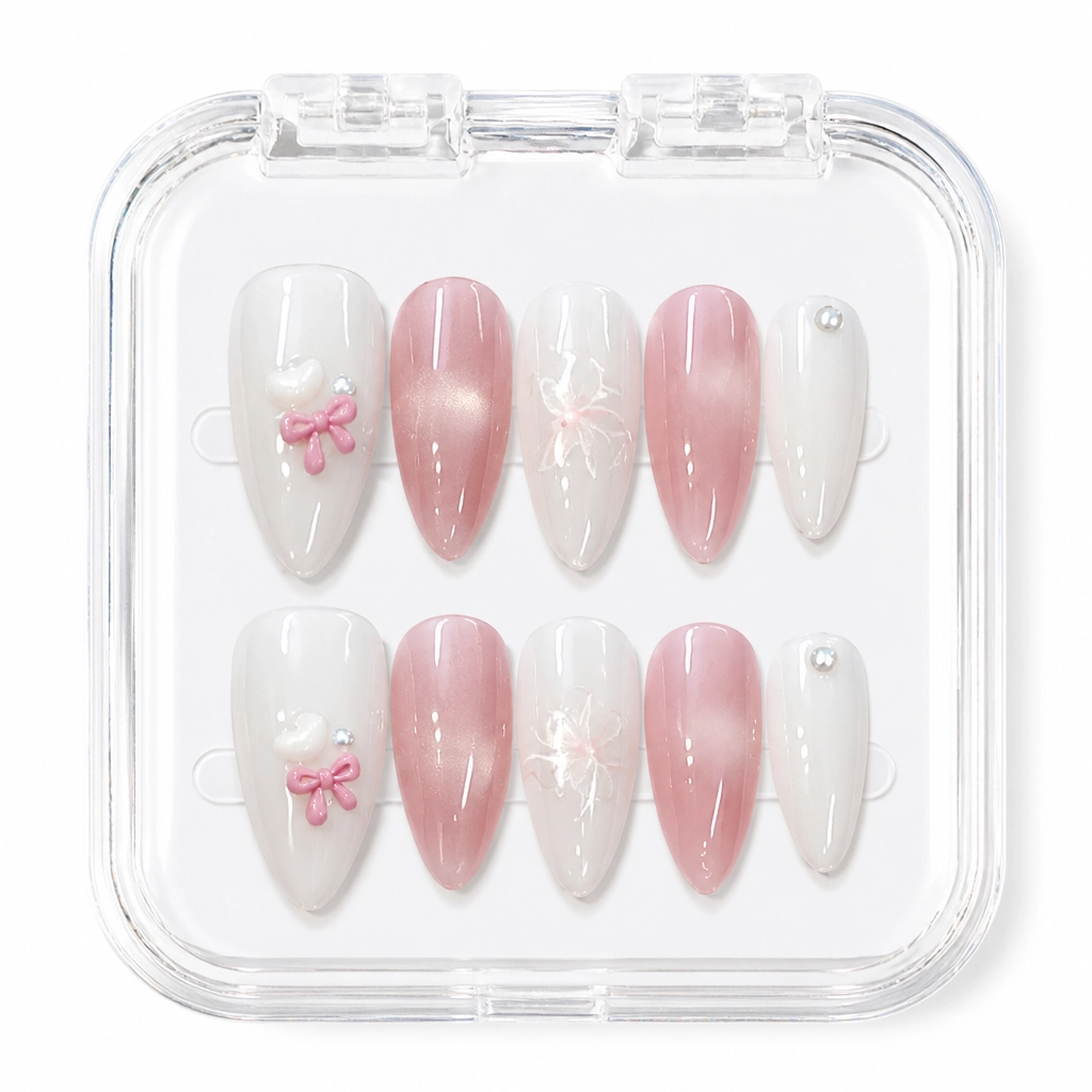 Press-on Nails Wholesale $6.90 Rose Gold Dream by Yabe Vietnam
