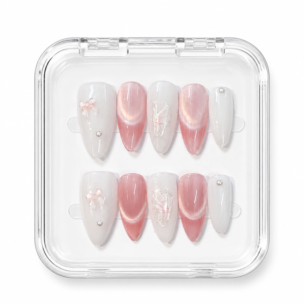 Press-on Nails Wholesale $6.90 Blush Ethereal by Yabe Vietnam