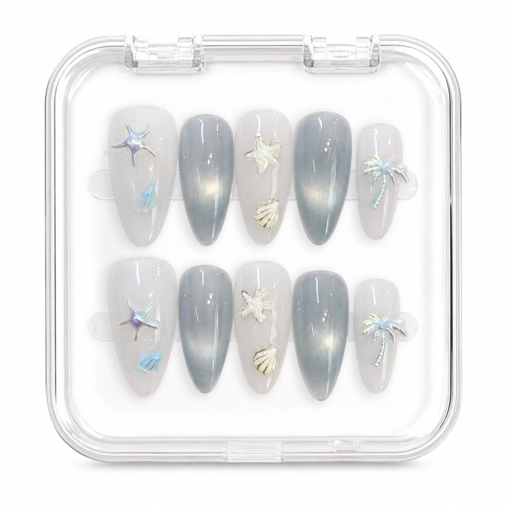 Press-on Nails Wholesale $6.90 Celestial Glamour by Yabe Vietnam