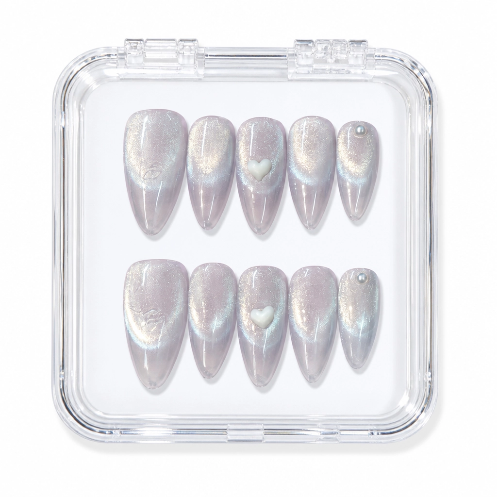 Press-on Nails Wholesale $6.90 Shimmer Elegance by Yabe Vietnam
