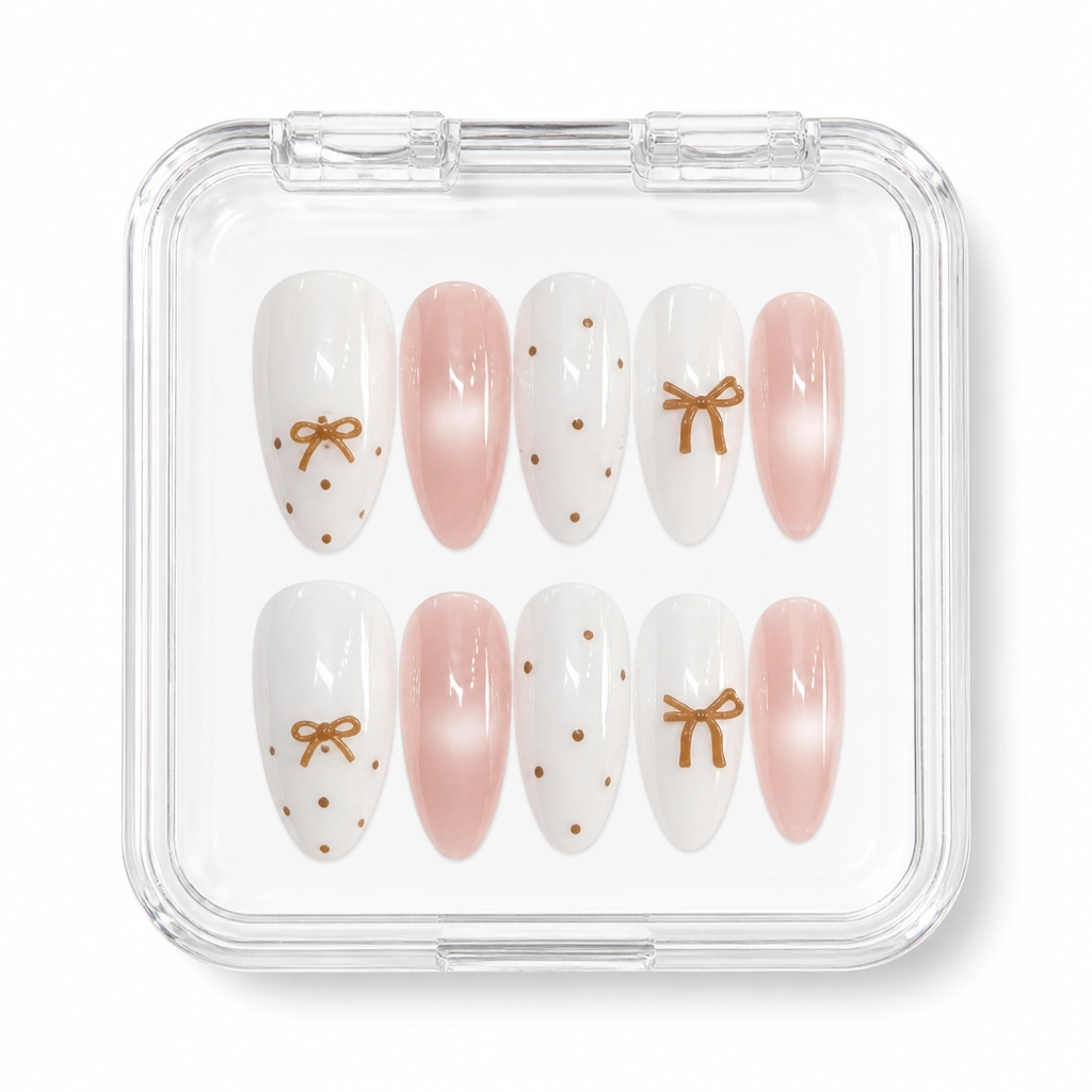 Press-on Nails Wholesale $6.90 Teddy Bear Blush by Yabe Vietnam
