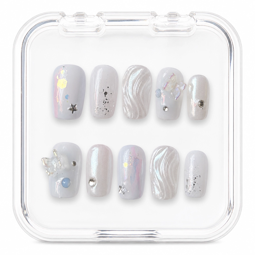 Press-on Nails Wholesale $6.90 Celestial Dreamscape by Yabe Vietnam