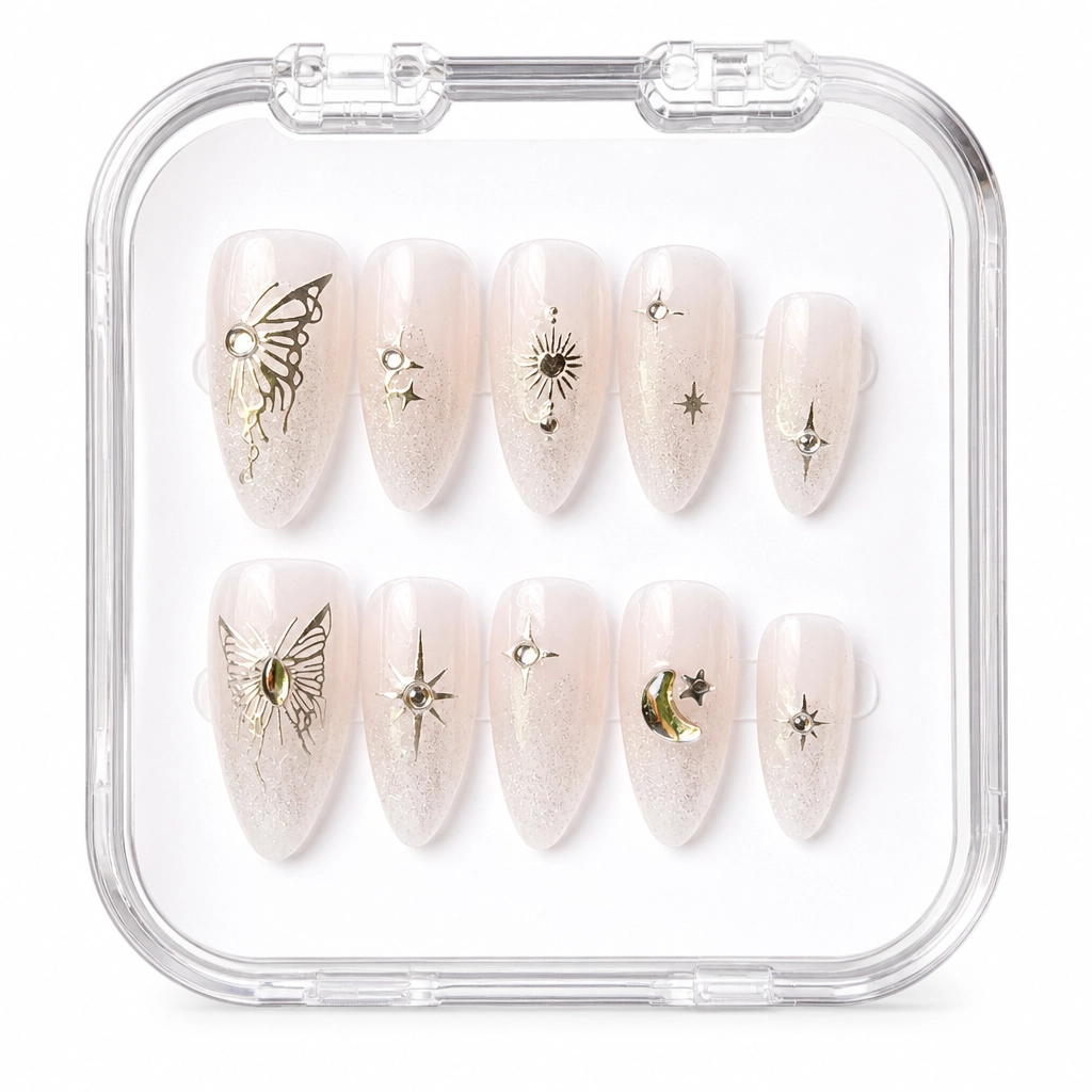 Press-on Nails Wholesale $6.90 Celestial Wings by Yabe Vietnam