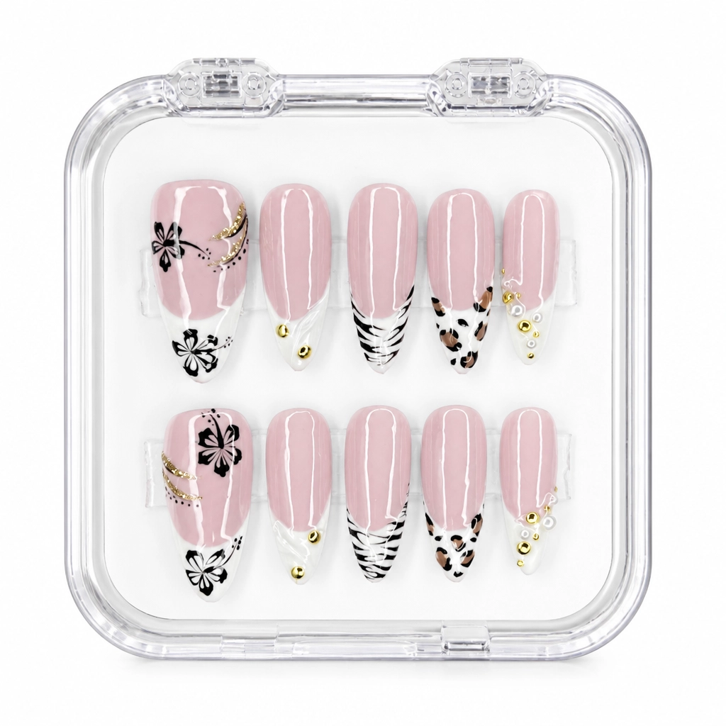 Press-on Nails Wholesale $7.90 Ethereal Bloom by Yabe Vietnam