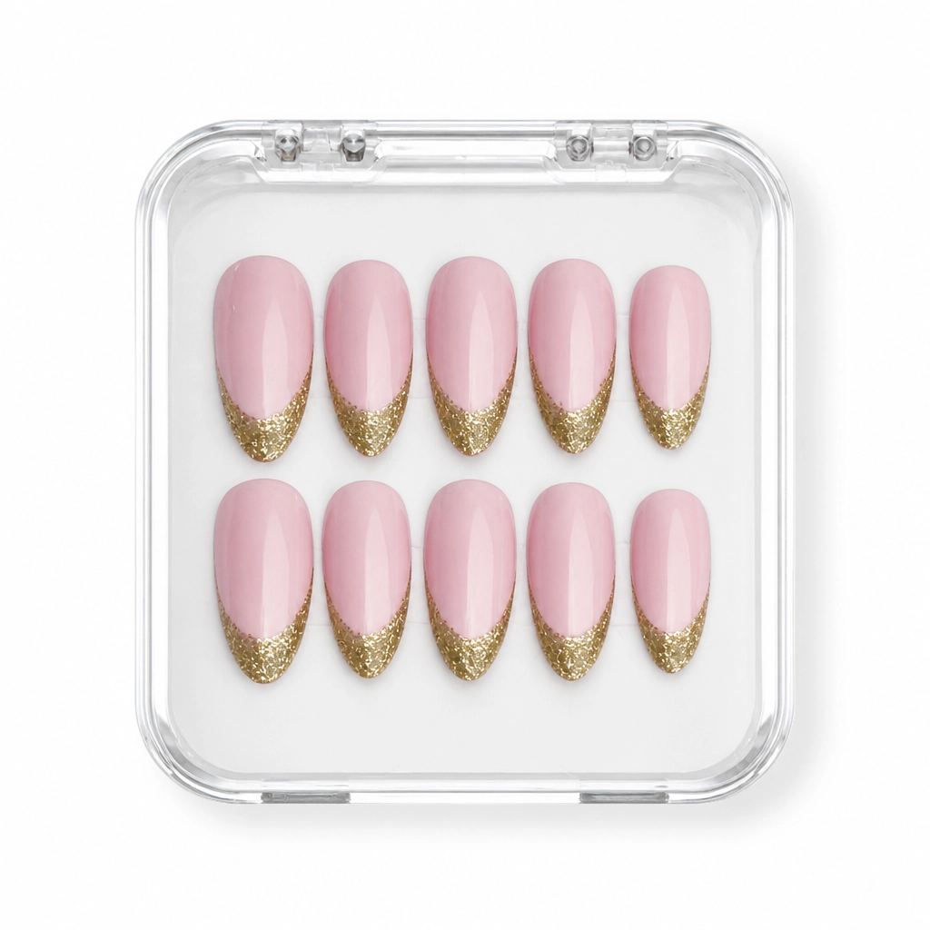 Press-on Nails Wholesale $7.90 Gilded Rose Elegance by Yabe Vietnam