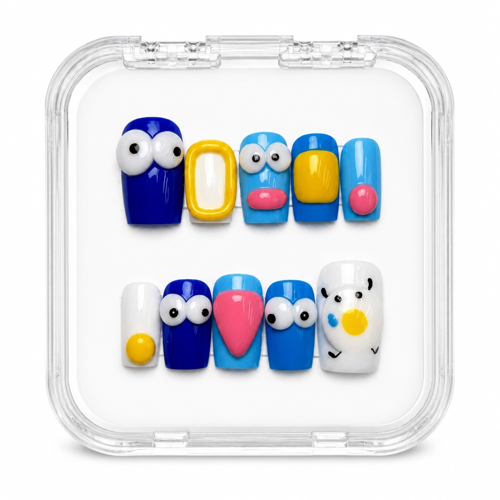 Press-on Nails Wholesale $7.90 Whimsical Gaze by Yabe Vietnam