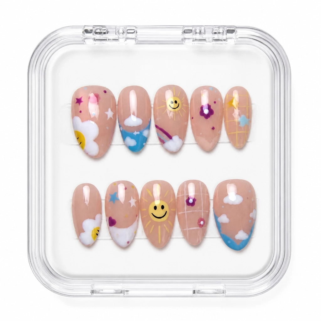 Press-on Nails Wholesale $7.90 Pastel Bliss by Yabe Vietnam
