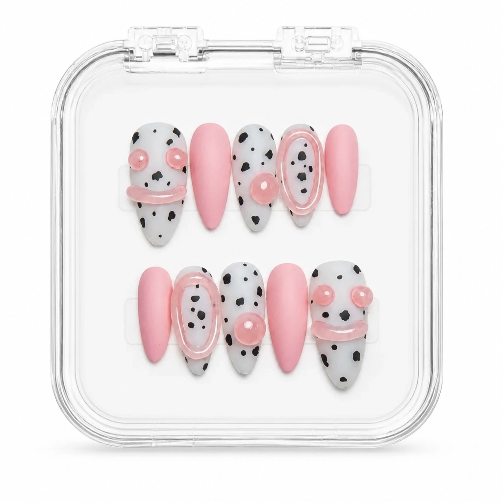 Press-on Nails Wholesale $7.90 Navy Delight by Yabe Vietnam