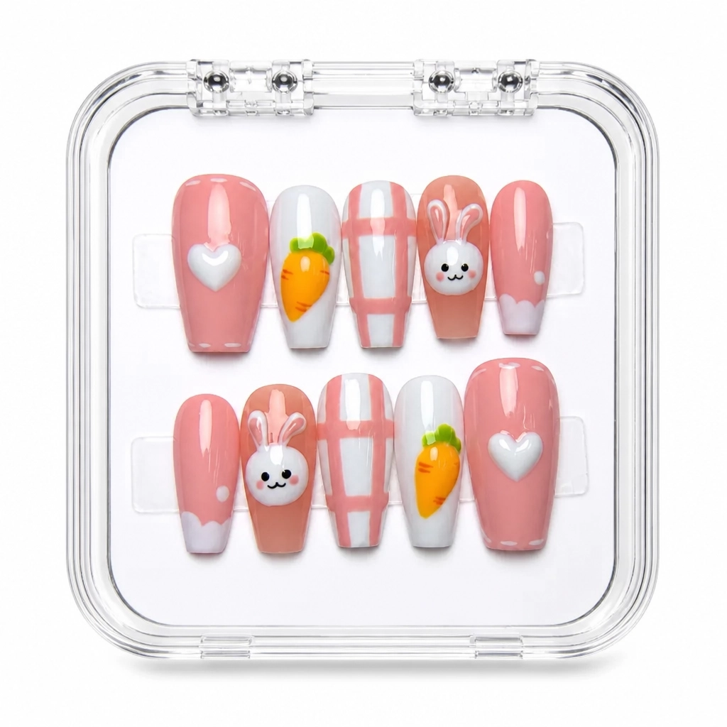Press-on Nails Wholesale $7.90 Harvest Heart by Yabe Vietnam