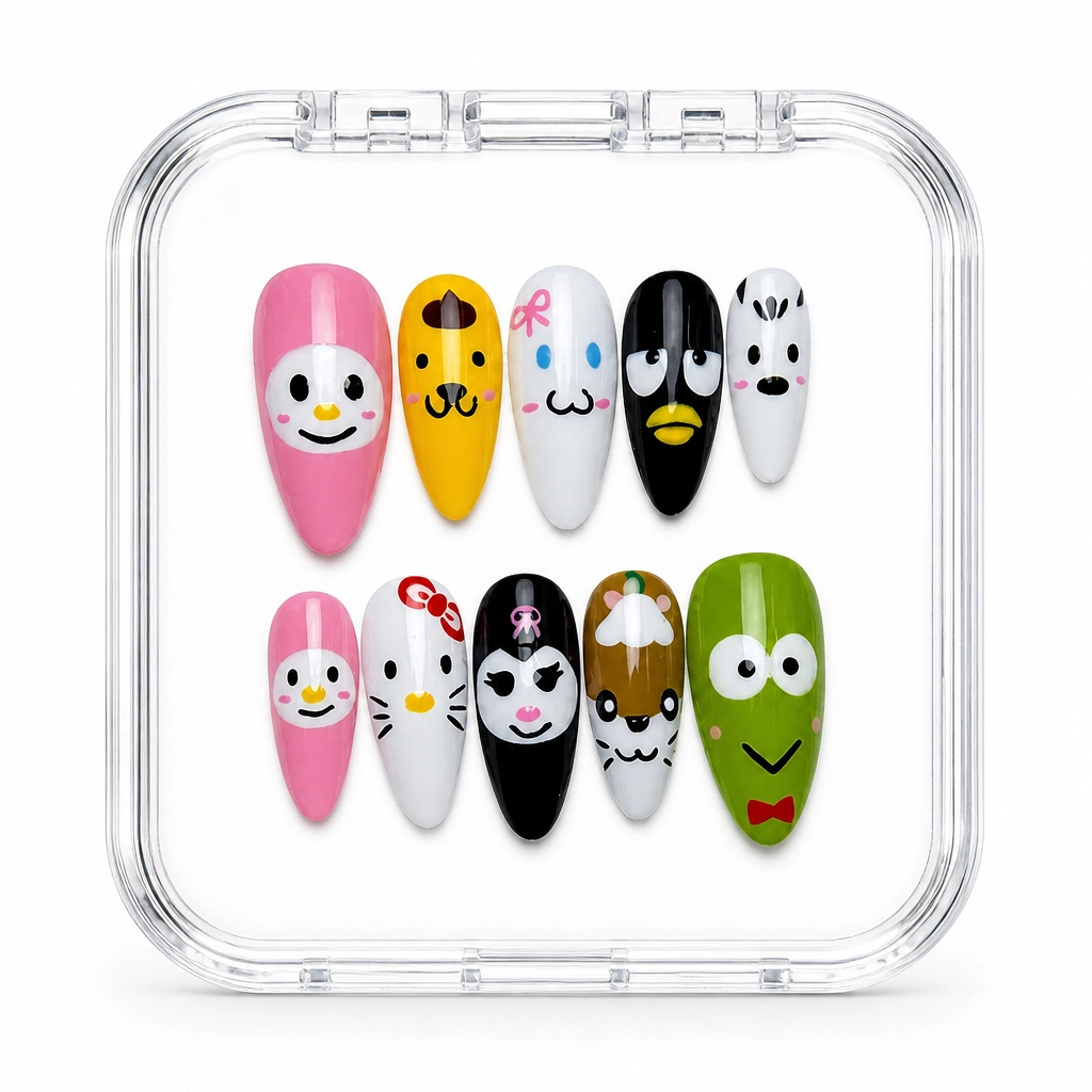 Press-on Nails Wholesale $7.90 Emojify Nails by Yabe Vietnam